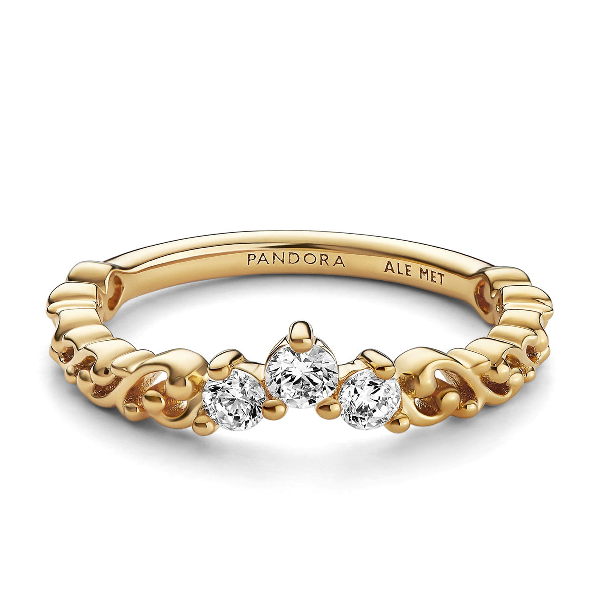 Pandora Regal Swirl Tiara Ring