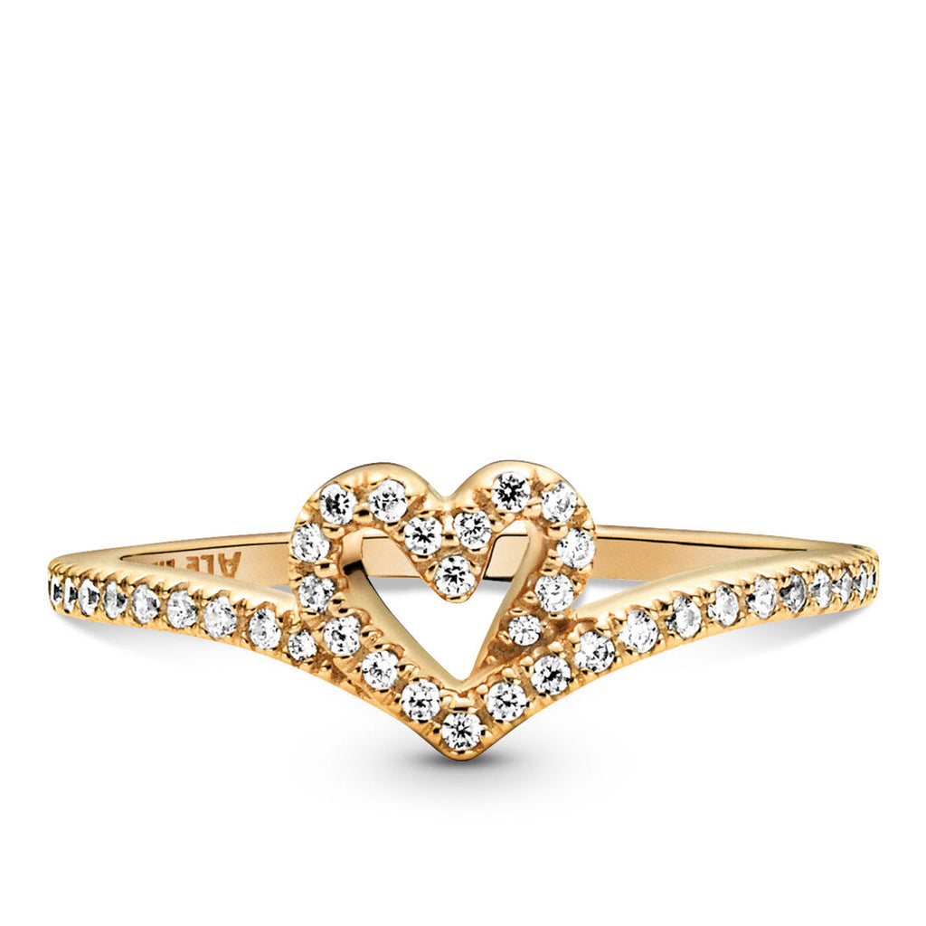Pandora Timeless Wish Sparkling Heart Ring