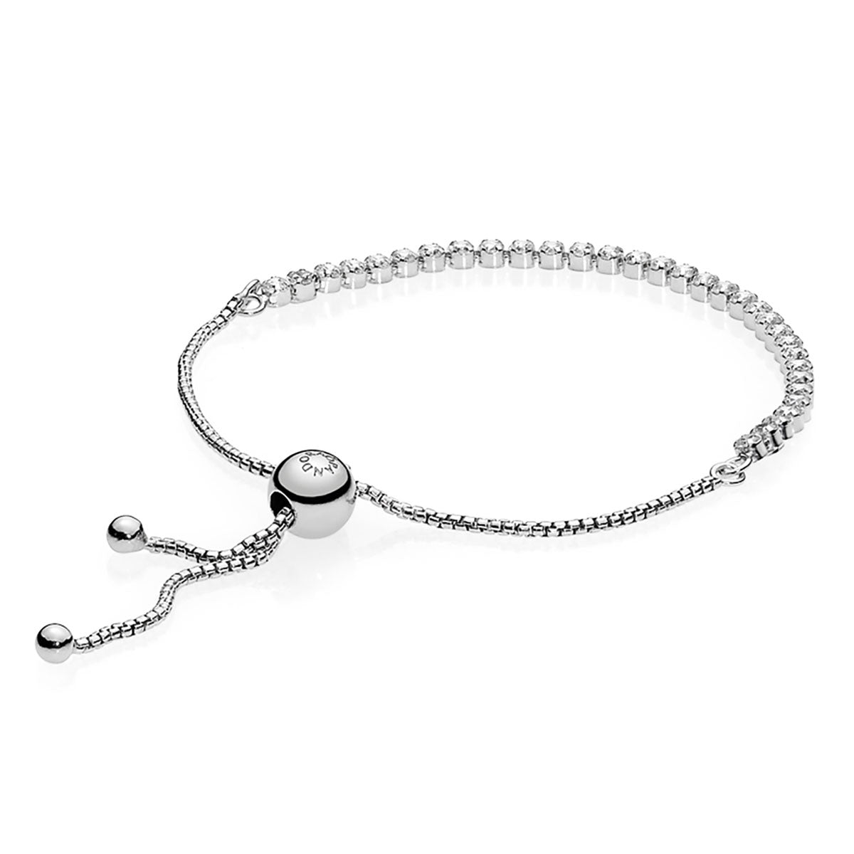 Pandora Sparkling Slider Tennis Bracelet
