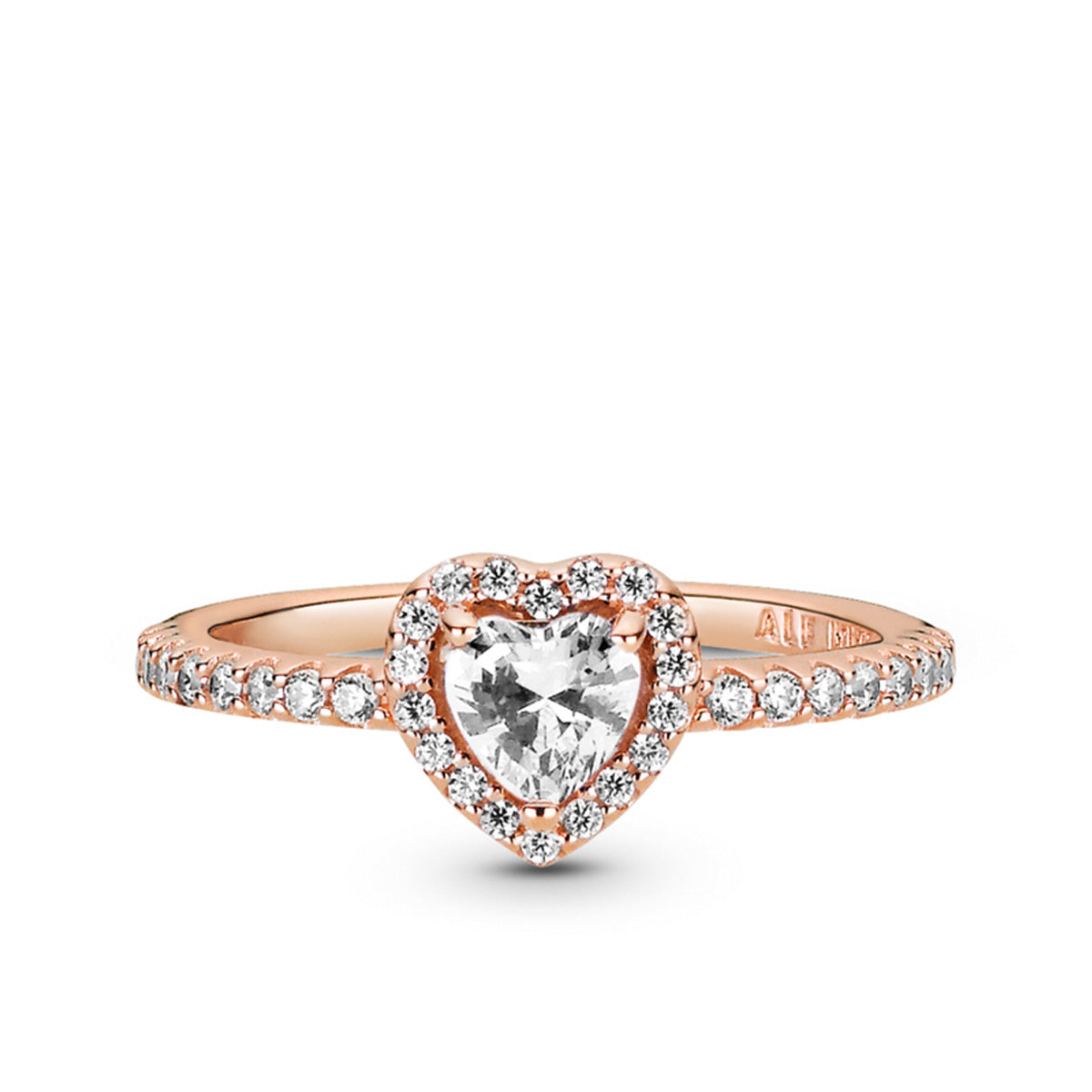 Pandora Elevated Heart Ring