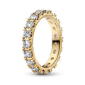 Sparkling Row Eternity Ring
