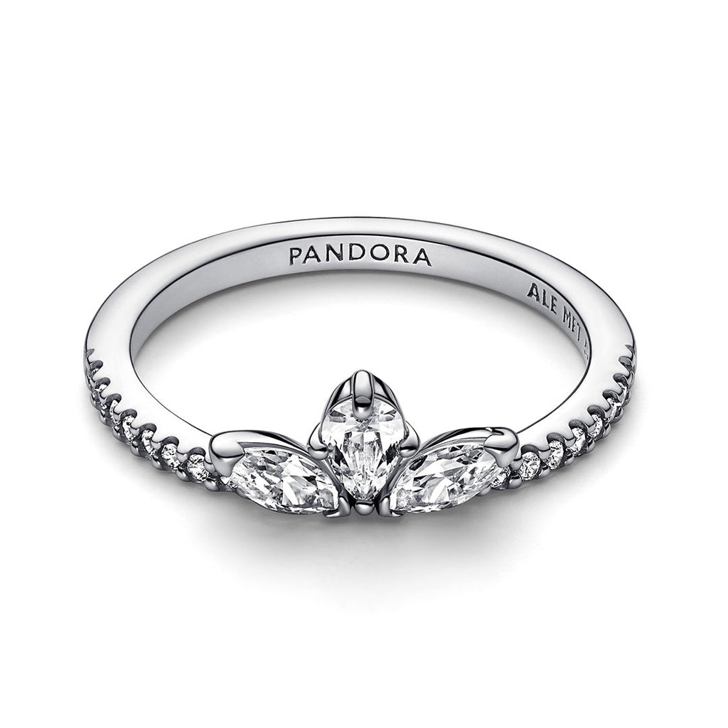 Pandora Sparkling Herbarium Cluster Ring