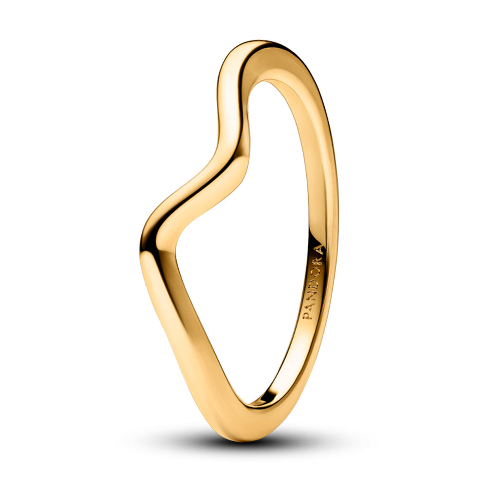 Polished Wave Ring