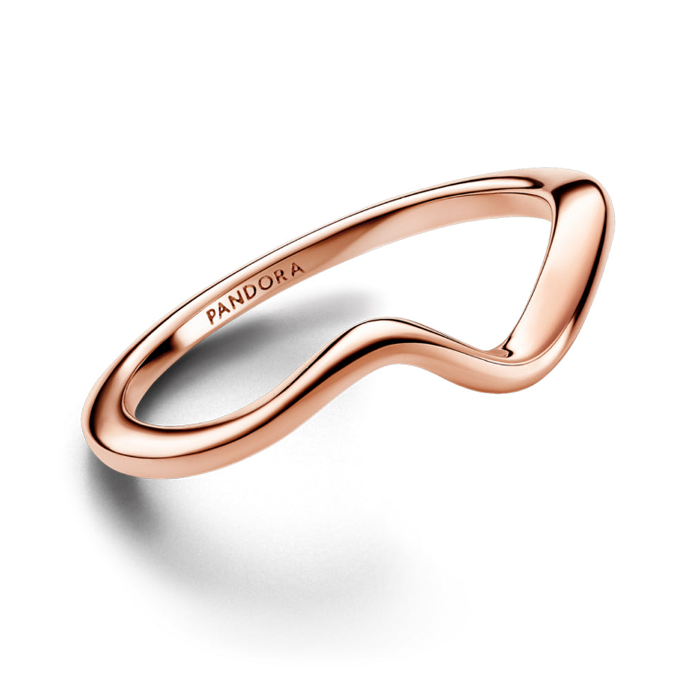 Polished Wave Ring
