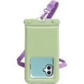 AquaBuddy | Kiwi Kiss Matcha Green Shimmer Waterproof Phone Pouch