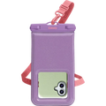 AquaBuddy | Lavender Waves Purple Shimmer Waterproof Phone Pouch