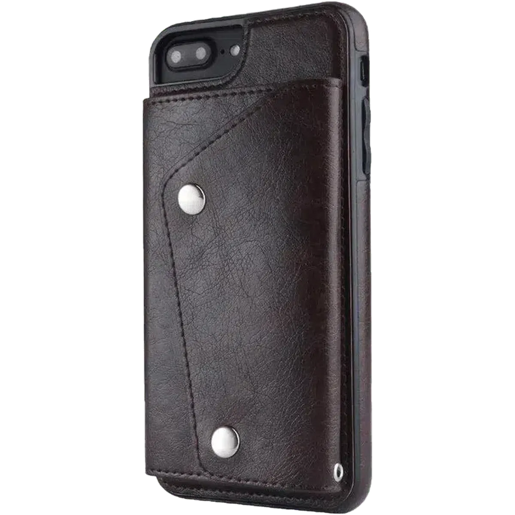 Brown Vegan Leather | Wallet Case