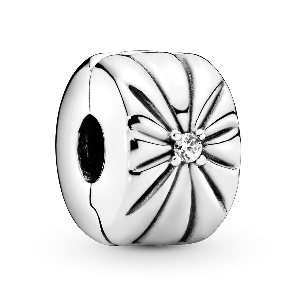 Pandora Sparkling Sunburst Clip Charm