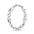 Pandora Knotted Hearts Band Ring