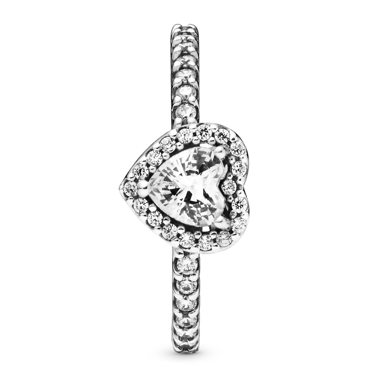 Pandora Elevated Heart Ring