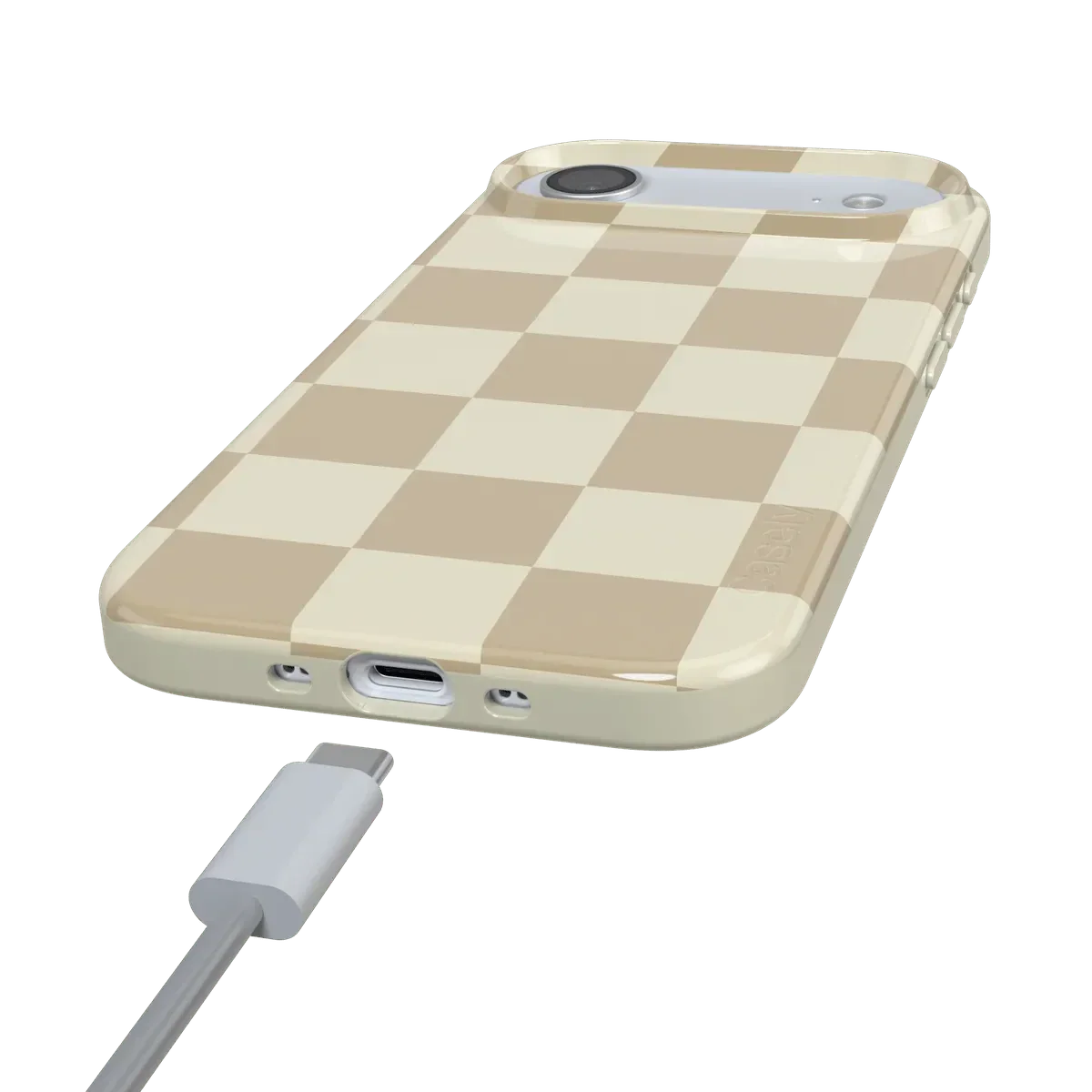 Fit Check | Neutral Checkerboard Case
