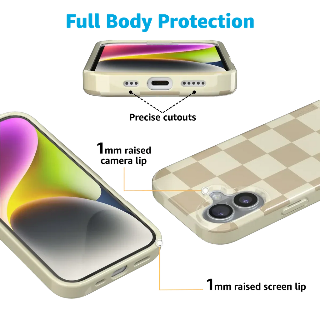 Fit Check | Neutral Checkerboard Case