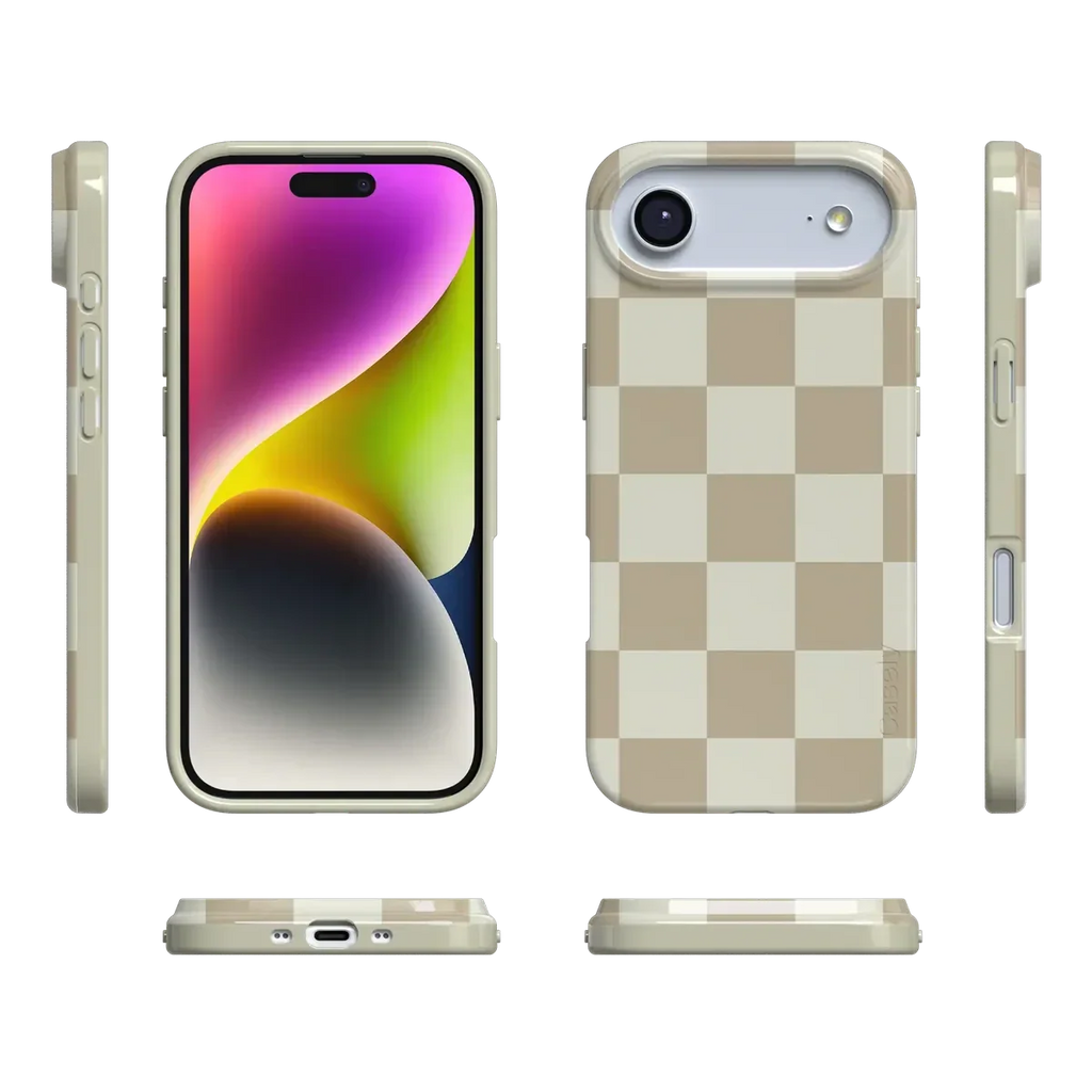 Fit Check | Neutral Checkerboard Case