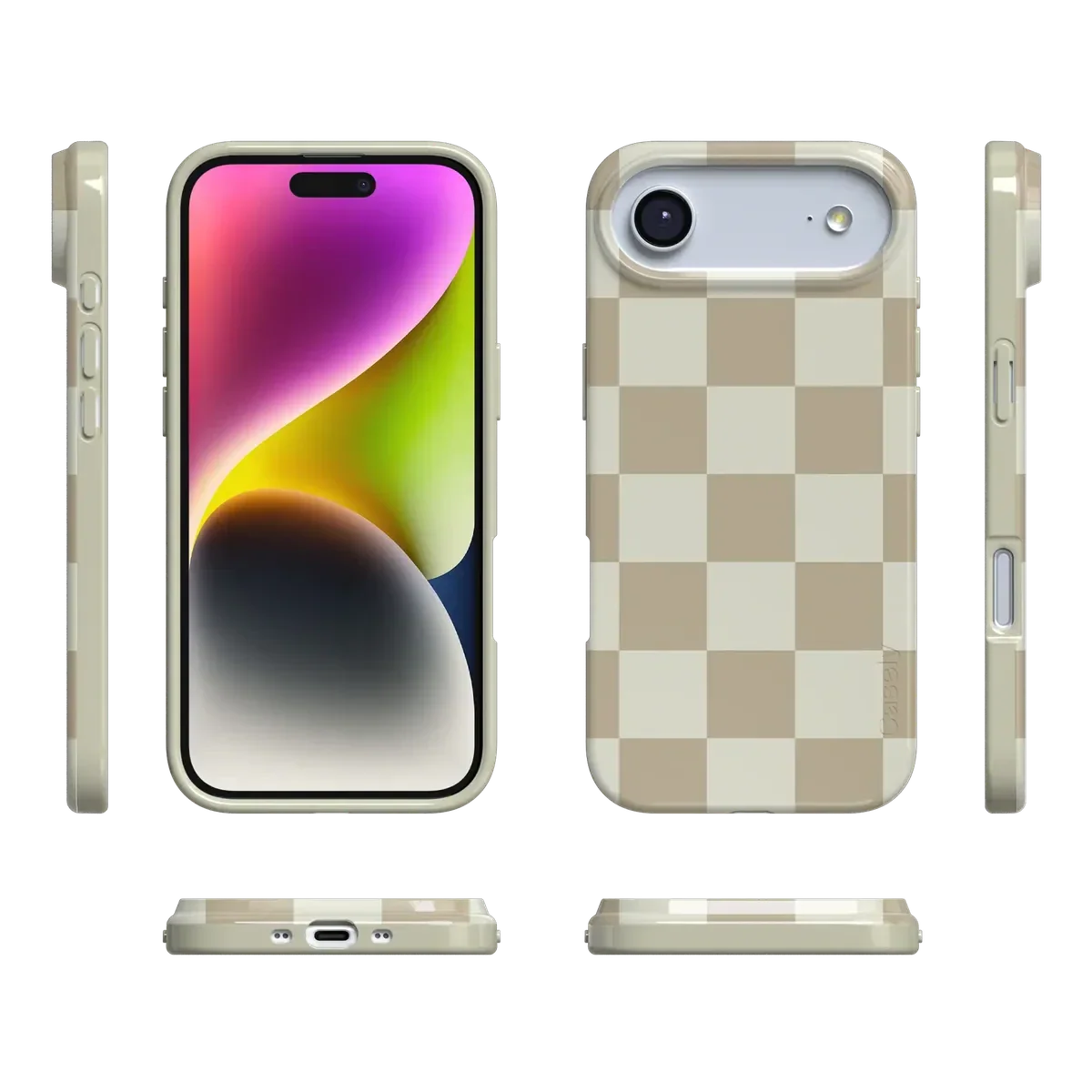 Fit Check | Neutral Checkerboard Case