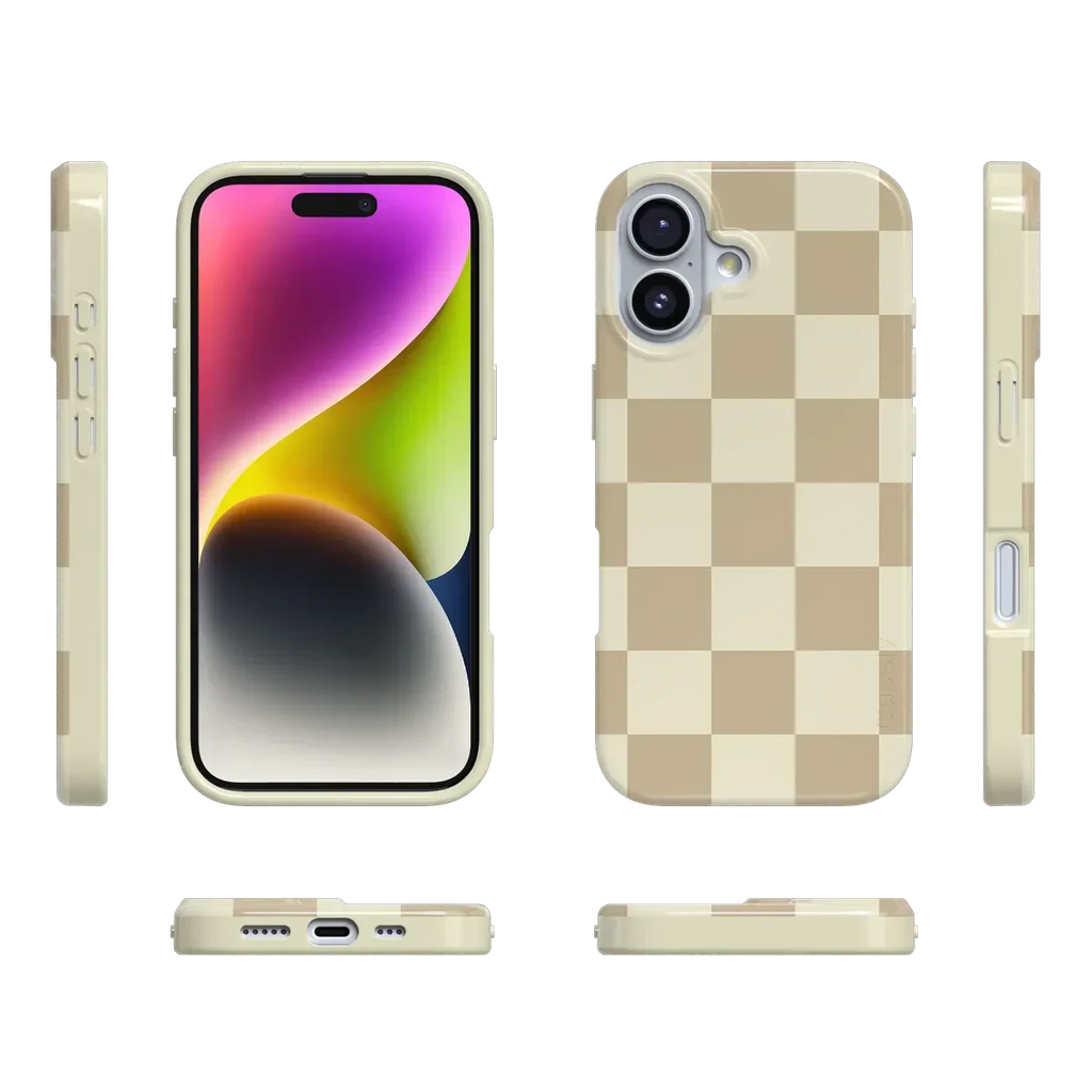 Fit Check | Neutral Checkerboard Case