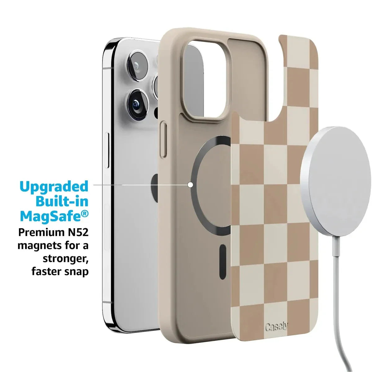 Fit Check | Neutral Checkerboard Case