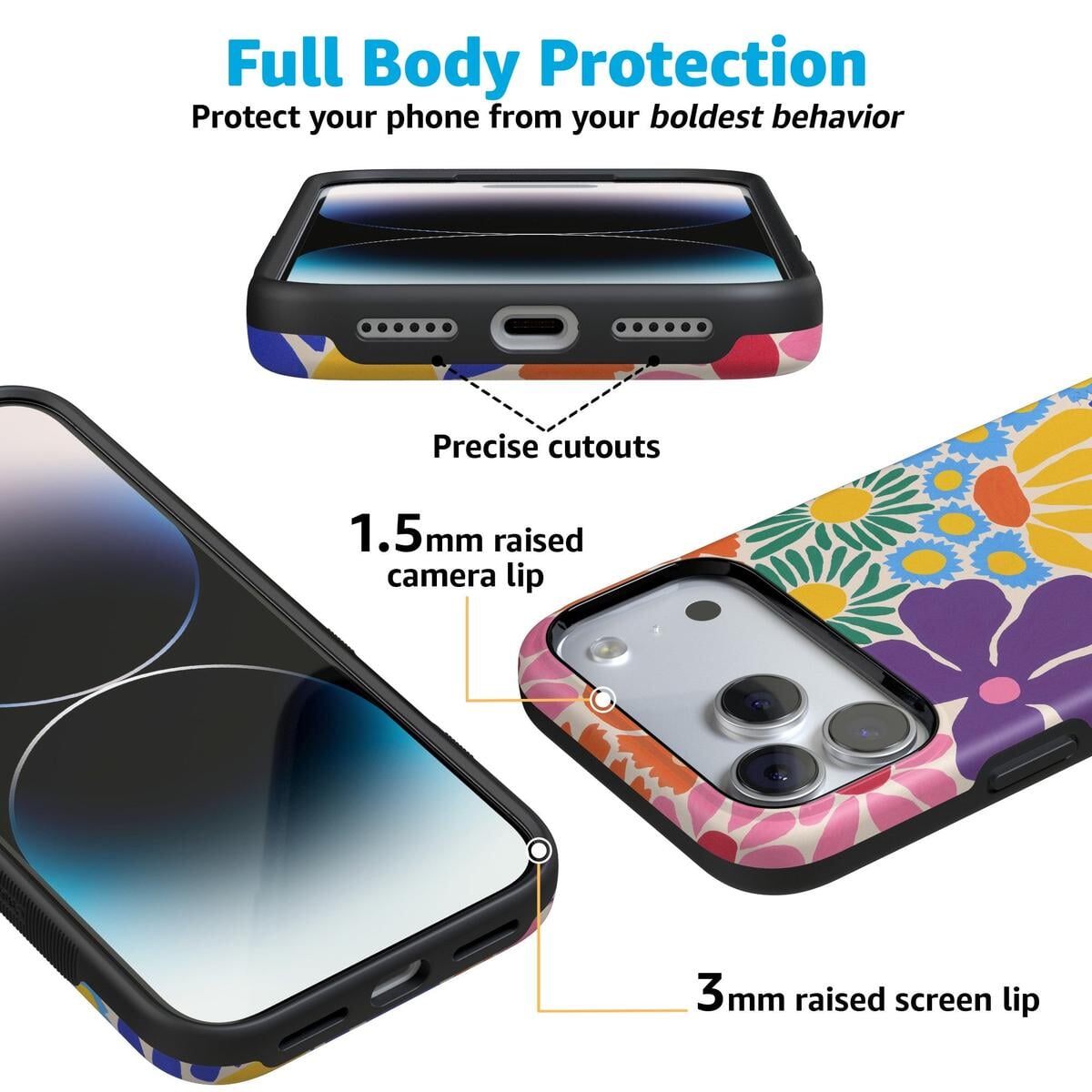 Flower Patch | Multi-Color Floral Case