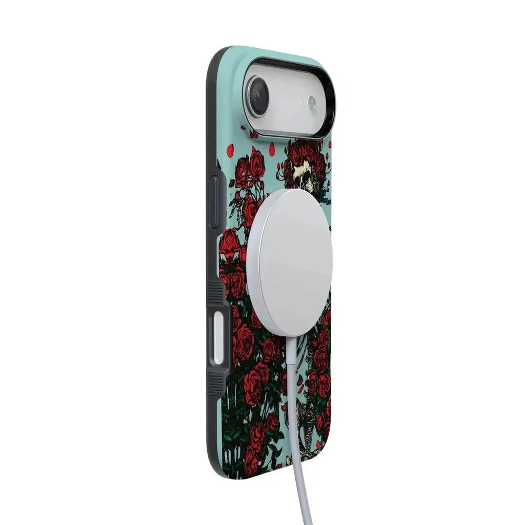 Forever Grateful | Grateful Dead Skeleton Floral Case
