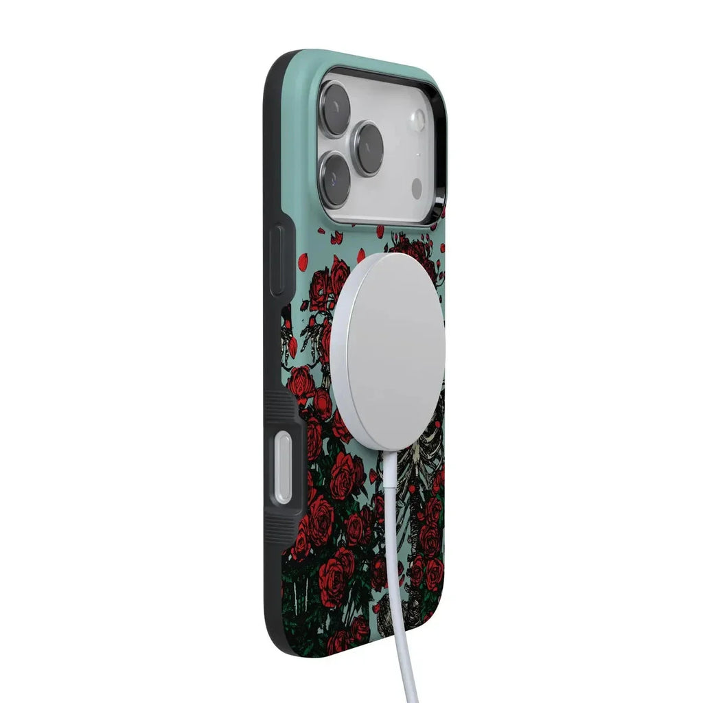 Forever Grateful | Grateful Dead Skeleton Floral Case