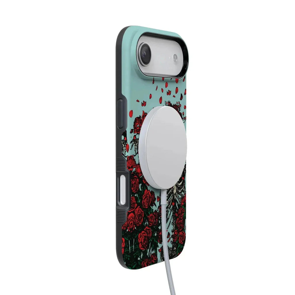 Forever Grateful | Grateful Dead Skeleton Floral Case