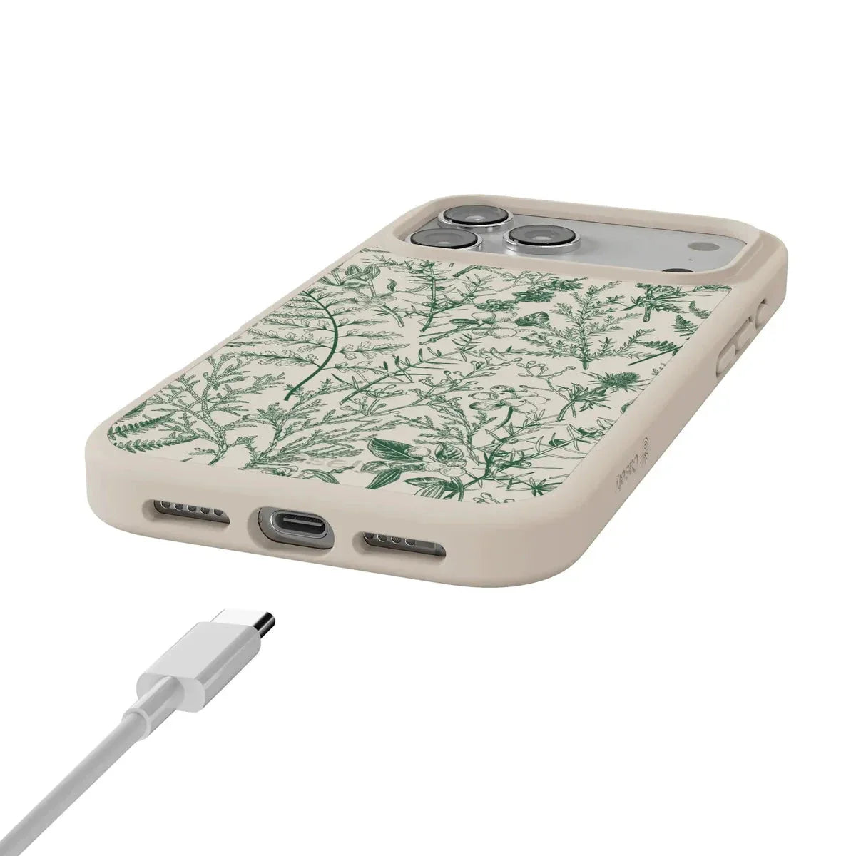 Sage Garden | Green Floral Case