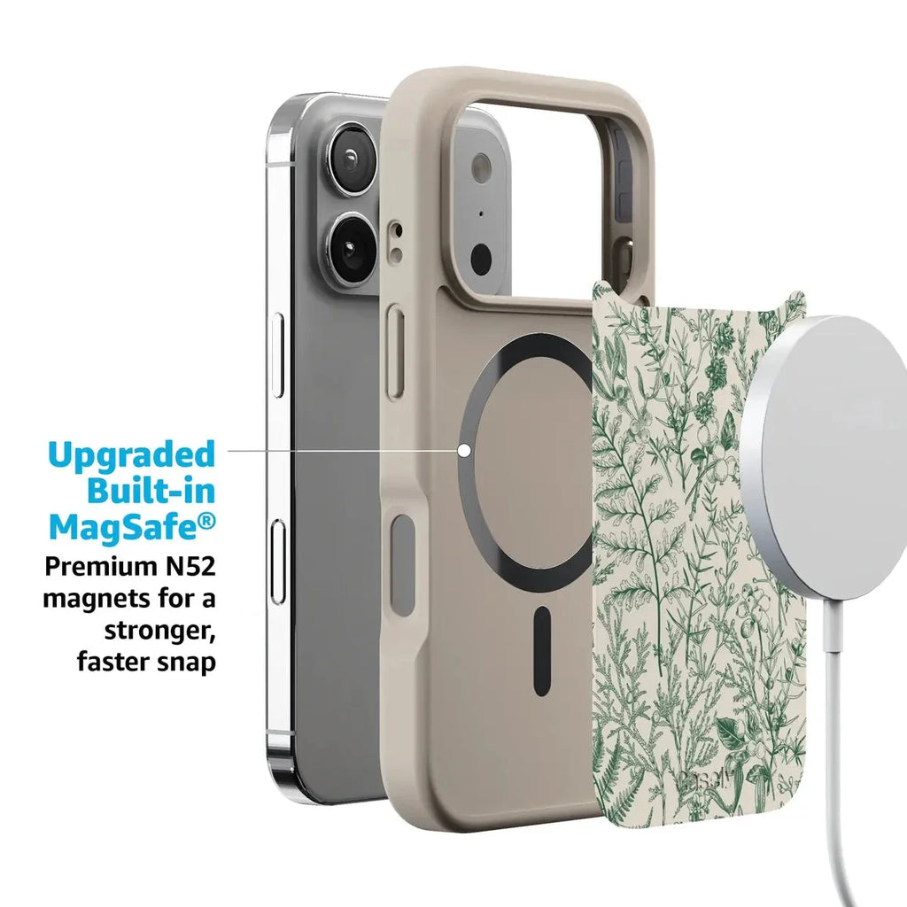 Sage Garden | Green Floral Case