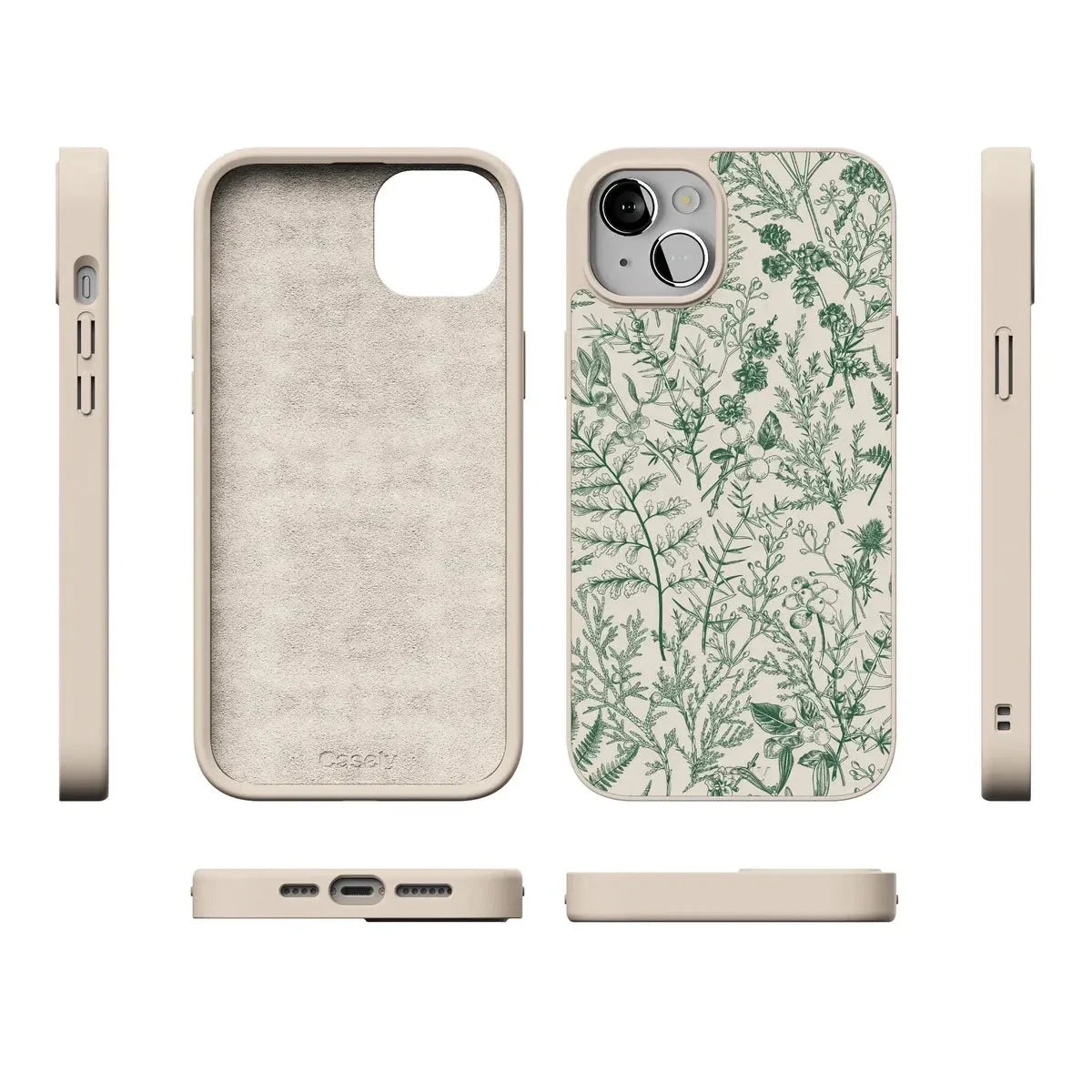 Sage Garden | Green Floral Case