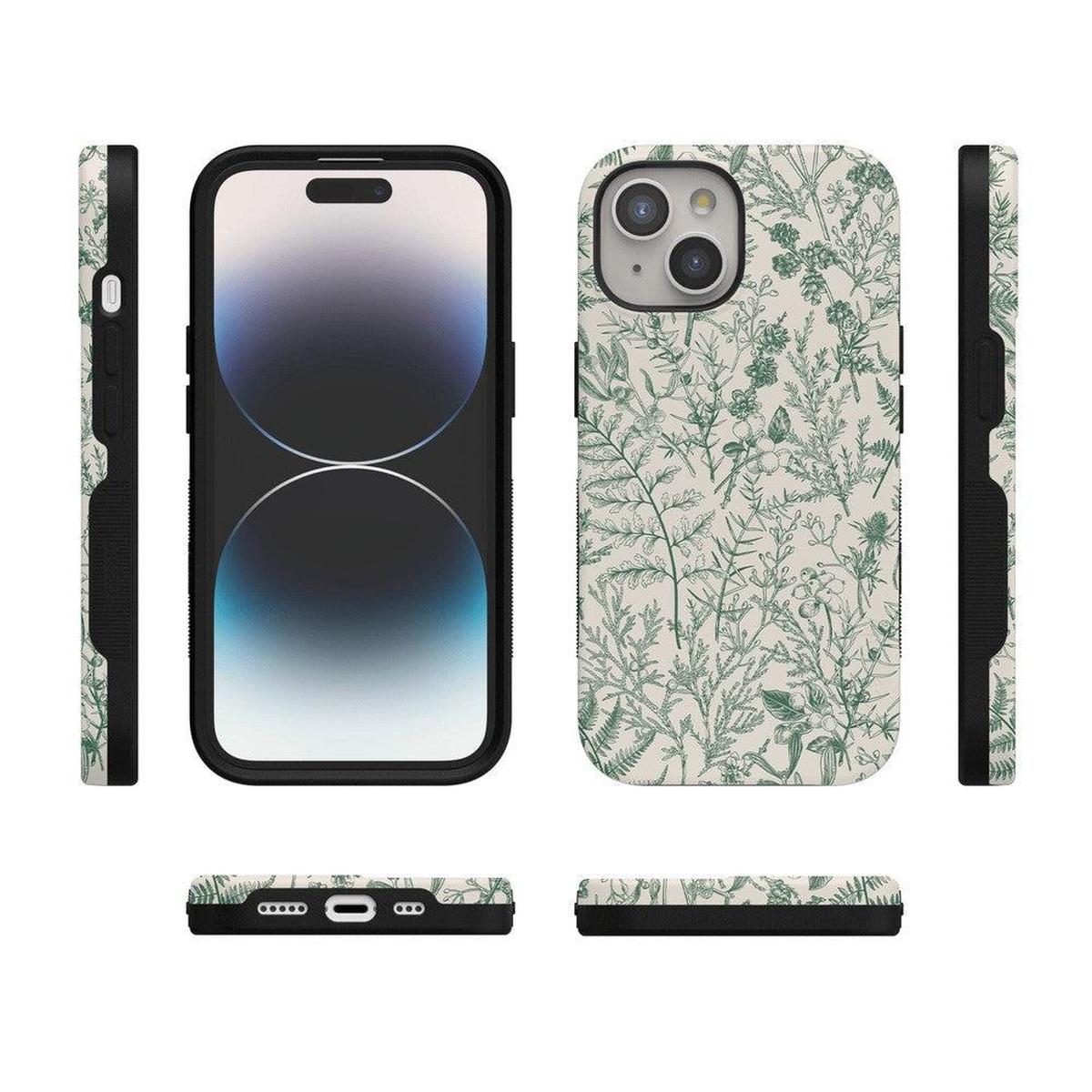 Sage Garden | Green Floral Case