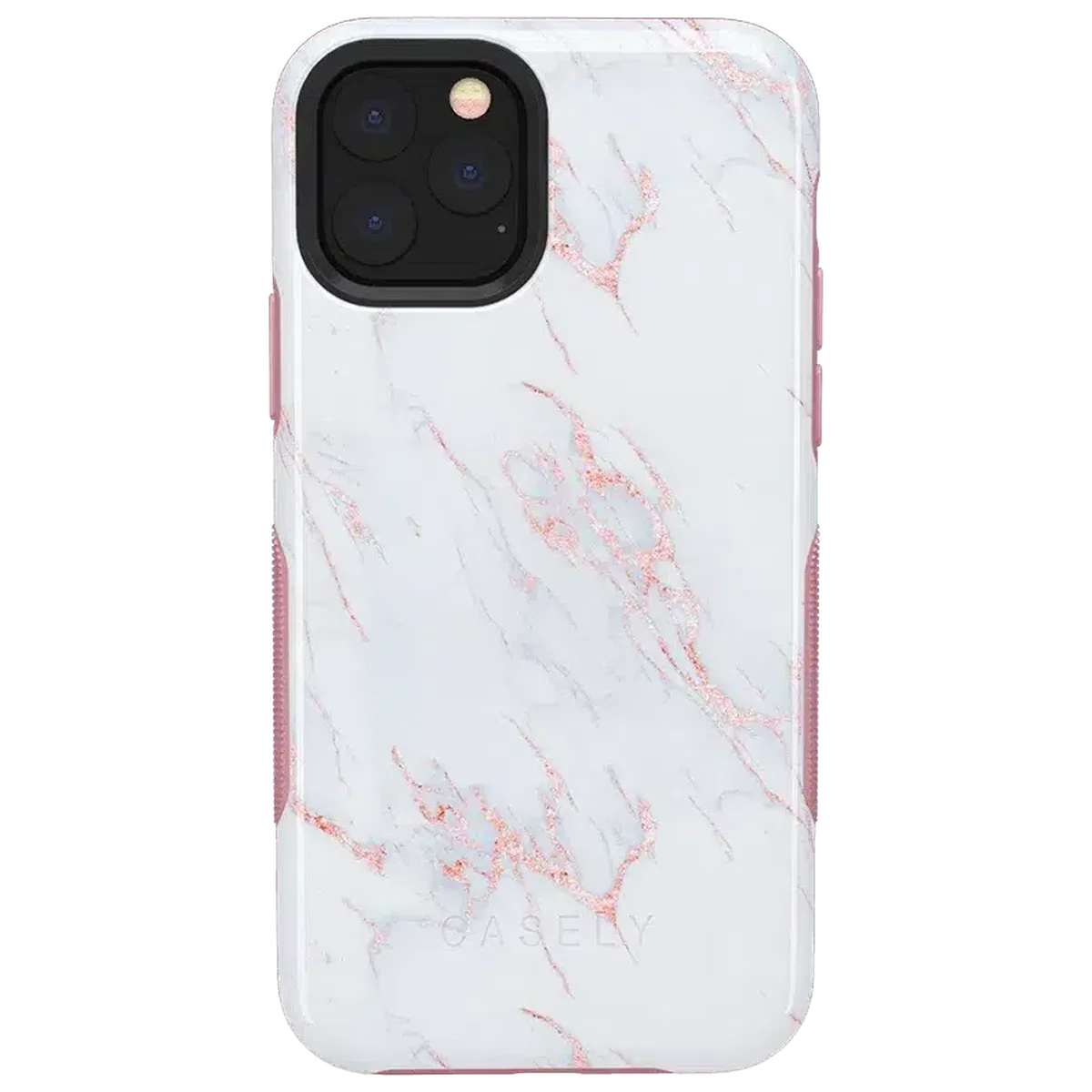 Subtle Blush | White and Pink Marble Case