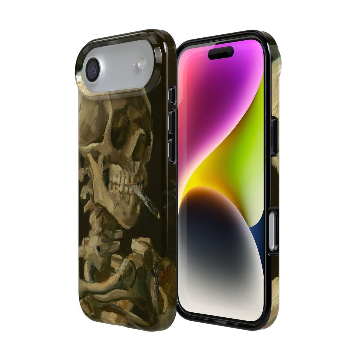 Van Gogh | Head of a Skeleton with a Burning Cigarette Phone Case