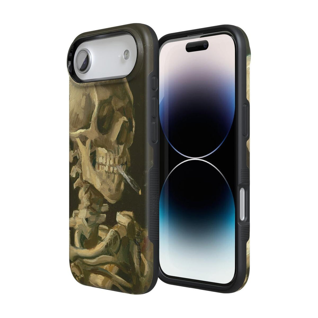 Van Gogh | Head of a Skeleton with a Burning Cigarette Phone Case