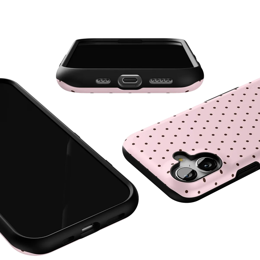 On the Dot | Pink Polka Dot Case